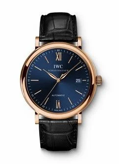 IWC Portofino Automatic Red Gold / Blue IW3565-22 (IW356522)